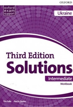  Solutions Intermediate 3nd edition. Workbook with CD-ROM. Ukrainian Edition. Tim Falla - knygobum.com.ua